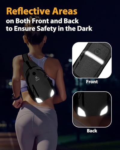 Sling Bag For Men Crossbody Hiking Daypack/Chest Bag/Shoulder Bag Small Backpack For Travel