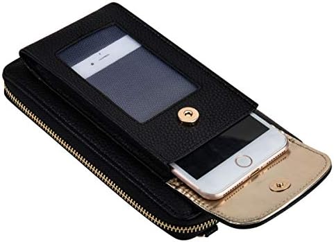 Small Crossbody Purse Cell Phone Wristlet Wallet For Women RFID