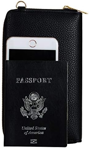 Small Crossbody Purse Cell Phone Wristlet Wallet For Women RFID