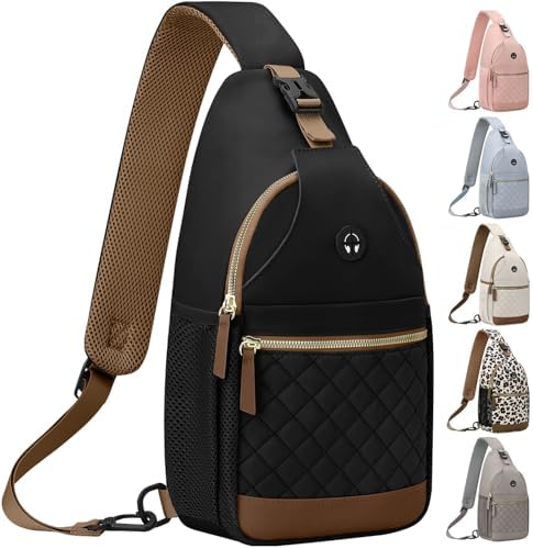 Small Crossbody Purses Bags for Women Men Travel Chest Sling Bag Women Casual Cross Body Bag for Woman Sling Backpack