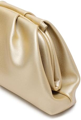 Soft PU Leather Clutch Purses For Women Formal Elegant Luxurious Evening Bag