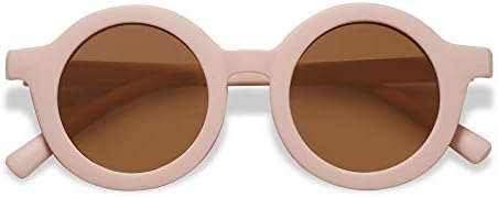 SOJOS Cute Round Polarized Sunglasses for Kids Girls Boys UV400 Protection De Sol Gafas Beach Holiday