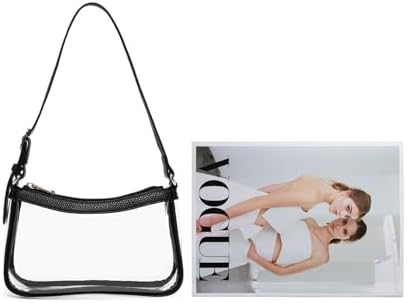 Stadium Approved Clear Bag Women's Transparent Handbag Small Clear Purse Bags