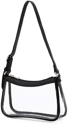 Stadium Approved Clear Bag Women's Transparent Handbag Small Clear Purse Bags