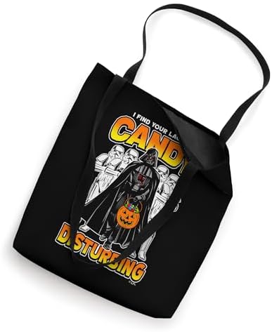 Star Wars Halloween I Find Your Lack Of Candy Disturbing Tote Bag