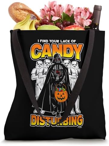 Star Wars Halloween I Find Your Lack Of Candy Disturbing Tote Bag