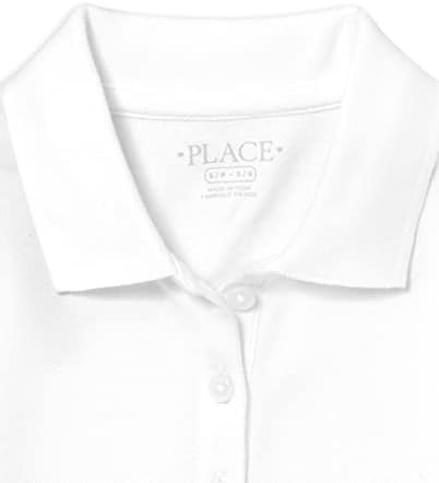 The Children's Place Girls' Long Sleeve Pique Polo