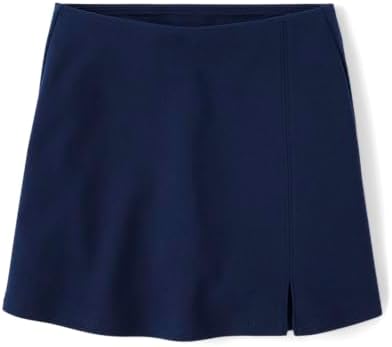The Children's Place Girls' Uniform A-line Ponte Skorts