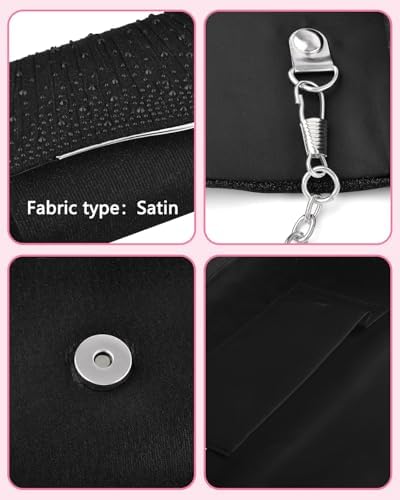 TINDTOP Clutch Purses For Women Formal Evening Bags Suede Shoulder Envelope Party Handbags Wedding Cocktail Prom Clutches
