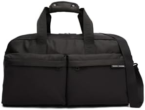 Tommy Hilfiger Men's Element Duffle Bag with Removable Crossbody Strap