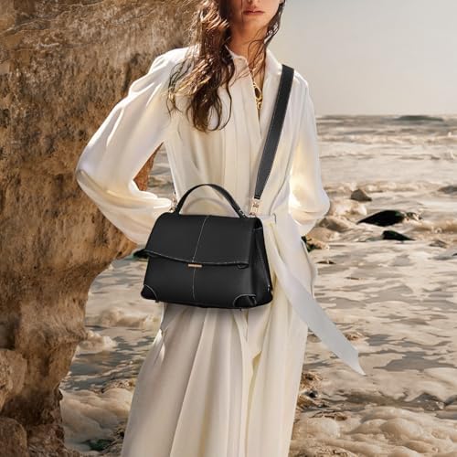 Top Handle Bag Handbags Large Faux Leather Satchel Bags For Women Luxury Designer Business Crossbody Work Tote Purse