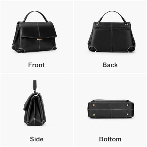 Top Handle Bag Handbags Large Faux Leather Satchel Bags For Women Luxury Designer Business Crossbody Work Tote Purse