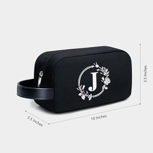 TOPDesign Personalized Initial Canvas Tote Bag For Wedding Birthday Beach Perfect Gifts For Women Mom Teachers Friends