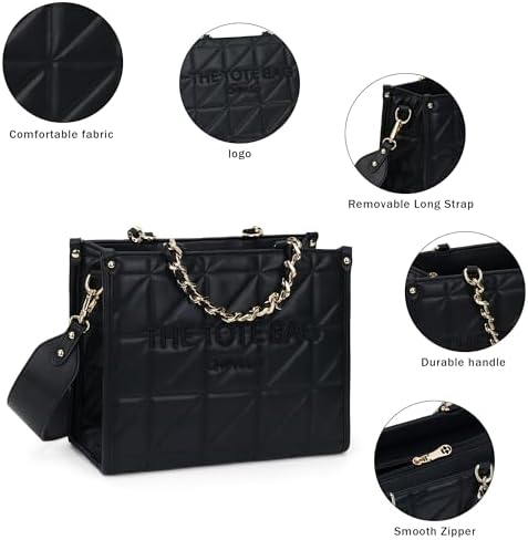 Tote Bag For Women Top Handle Stachel Purse And Handbags With Shoulder Strap