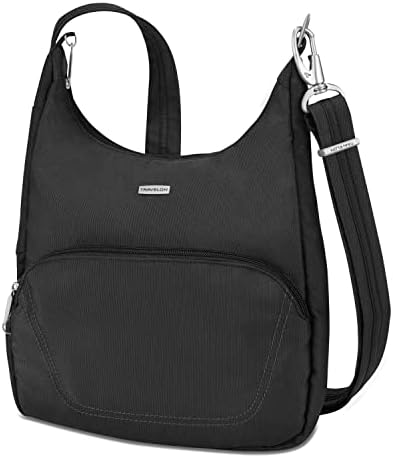 Travelon Anti-Theft Classic Essential Messenger Bag Black