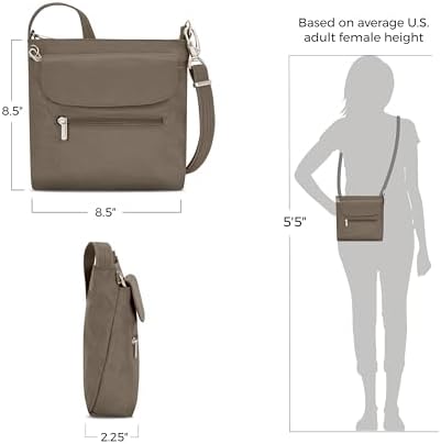 Travelon Anti-Theft Classic Mini Shoulder Bag
