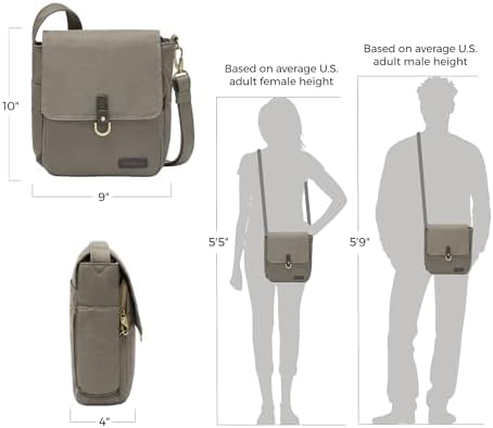 Travelon Anti-Theft Courier Tour Bag