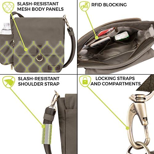 Travelon Anti-Theft Courier Tour Bag