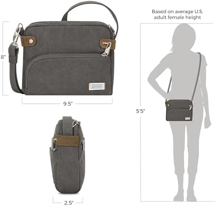 Travelon Anti-Theft Heritage Small Crossbody Bag
