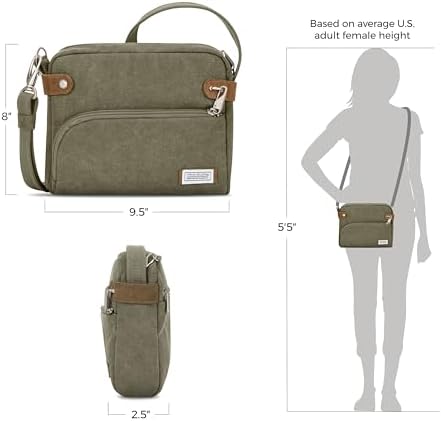 Travelon Anti-Theft Heritage Small Crossbody Bag