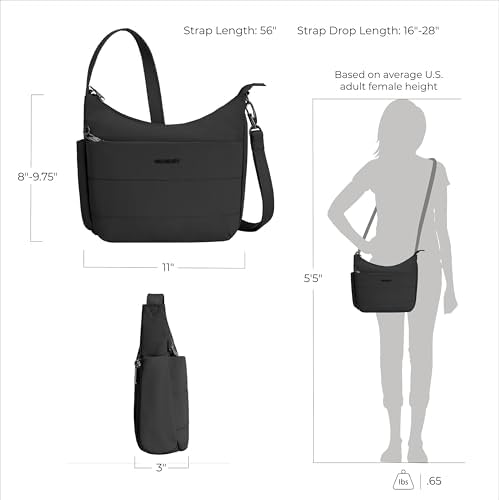 Travelon Anti-theft Roam Medium Crossbody