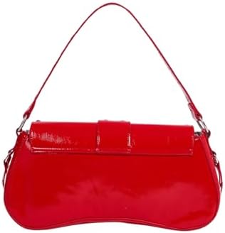 Verdusa Women's Shoulder Bag Y2K Handbag Goth Trendy Cute Studded Punk Rivet Purse