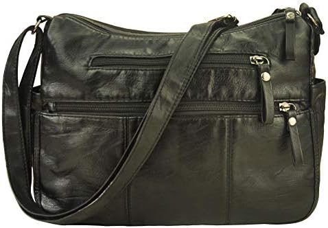 VOLGANIK ROCK Purses for Women Soft PU Leather Shoulder Bag Ladies Crossbody Purse and handbags Lightweight Pocketbook