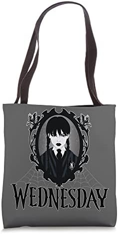 Wednesday Web Frame Tote Bag