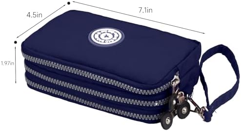 Women's Clutch Purse Large Capacity Nylon Ladies' Clutch Handbag Wristlet Wallets For Women Waterproof Nylon