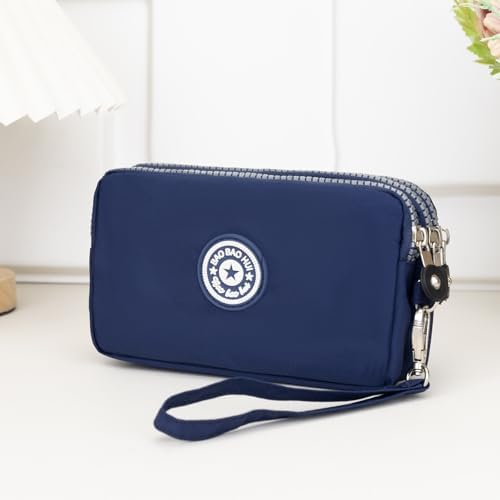 Women's Clutch Purse Large Capacity Nylon Ladies' Clutch Handbag Wristlet Wallets For Women Waterproof Nylon