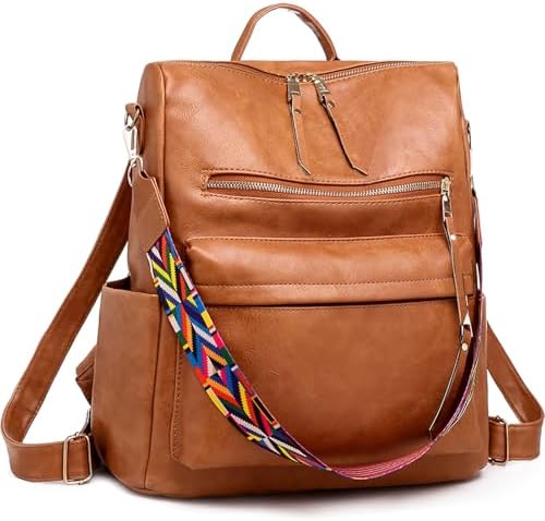 Women's Fashion Backpack Purse for Women Leather Multipurpose Design Ladies Shoulder Bag Travel bag Satchel Handbags