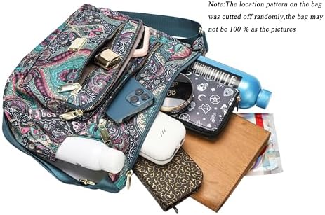 Women Shoulder Handbag Roomy Multiple Pockets Bag Ladies Crossbody Purse Tote Top Handle Satchel