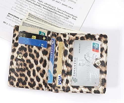 Women Wallets Small Bifold Leather Pocket Wallet Ladies Mini Short Purse