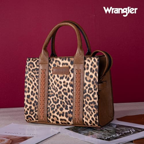 Wrangler Medium Tote Bag For Women Designer Satchel Handbags Top-handle Purses With Strap