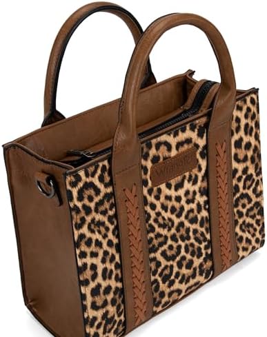 Wrangler Medium Tote Bag For Women Designer Satchel Handbags Top-handle Purses With Strap
