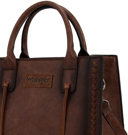 Wrangler Tote Bag For Women Western Cowhide Purse And Wallet Set