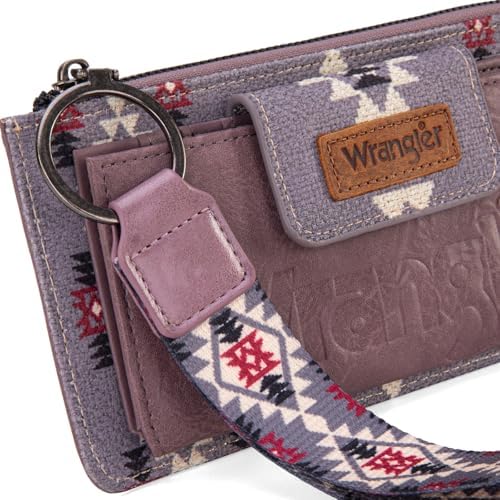Wrangler Wristlet Wallets For Women Western Clutch Purse Rfid Wallet Womens
