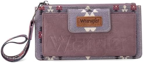 Wrangler Wristlet Wallets For Women Western Clutch Purse Rfid Wallet Womens