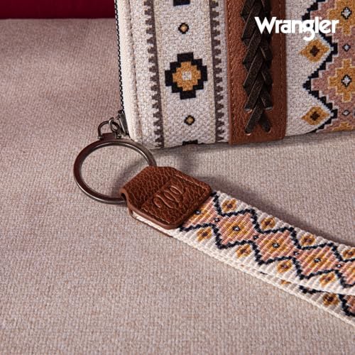 × Wrangler Wristlet Western Wallet Boho Aztec Credit Card Holder For Women