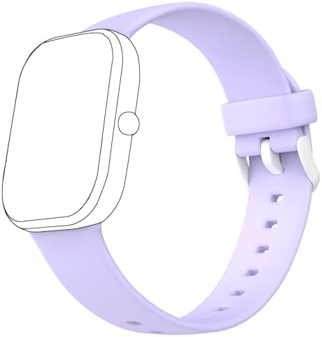 1 Pack Kids Watch Band Replacement Breathable Soft Silicone Sport Wrist Strap