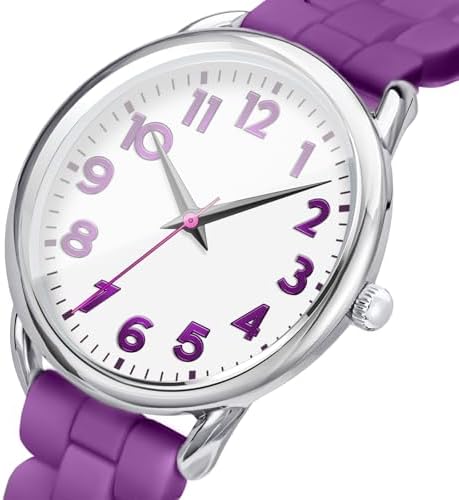 35MM Women's Watch Big Face Easy Reader Water Proof