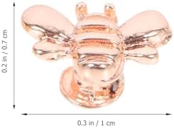 6pcs Bee Charm Watchband Decor Lightweight For Watch Straps Creative Accessories Stylish For