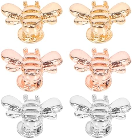 6pcs Bee Charm Watchband Decor Lightweight for Watch Straps Creative Accessories Stylish for