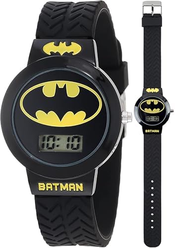 Accutime Kids Batman Digital Quartz Watch for Boys Girls & Adults All Ages