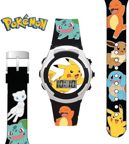 Accutime Kids Pokemon Digital LCD Quartz Watch For Boys Girls And Adults All Ages
