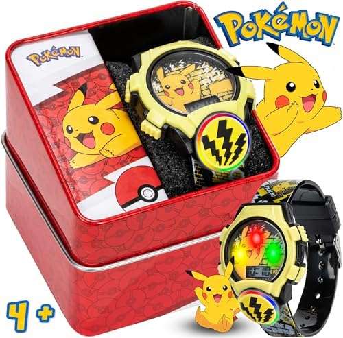 Accutime Kids Pokemon Digital LCD Quartz Watch For Boys Girls And Adults All Ages