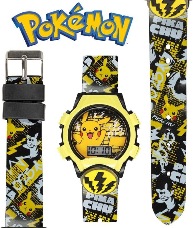Accutime Kids Pokemon Digital LCD Quartz Watch For Boys Girls And Adults All Ages