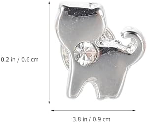 Angoily 3 件表带饰钉 装饰戒指表带 指甲表带 表带魅力纽扣带 钻石饰品 硅胶表带 魅力手表 女士不锈钢