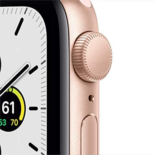 Apple Watch SE(GPS 40 毫米)- 金色铝制表壳带粉色沙运动表带(续订)