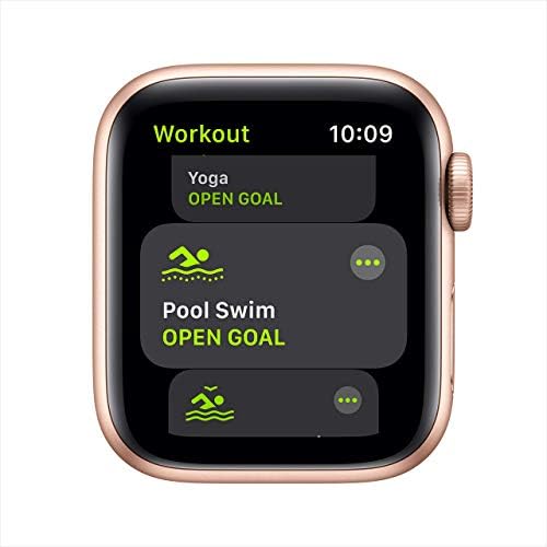 Apple Watch SE (GPS 40mm) - Gold Aluminum Case With Pink Sand Sport Band (Renewed)